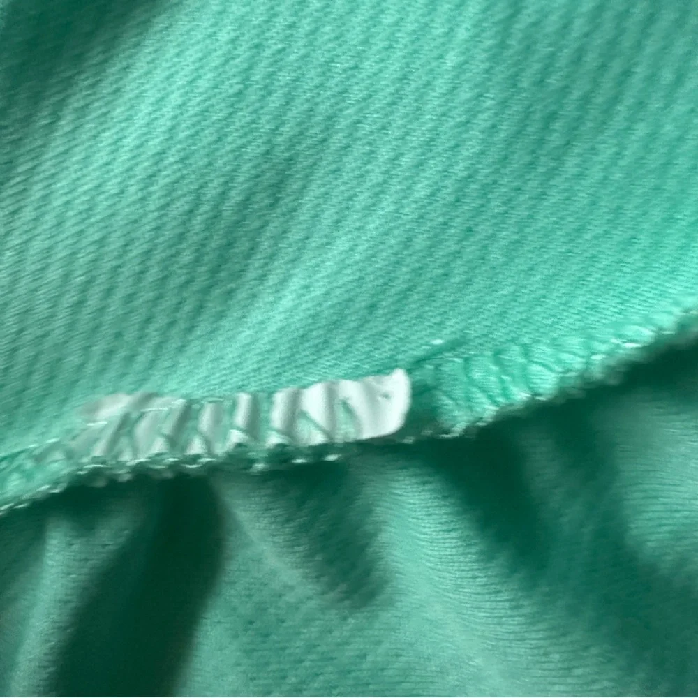 PGA Tour Women’s Medium Performance Golf Polo Mint Green Athletic Top - Picture 6 of 7